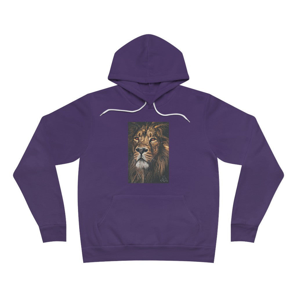Ophishal Lion Sponge Fleece Pullover Hoodie