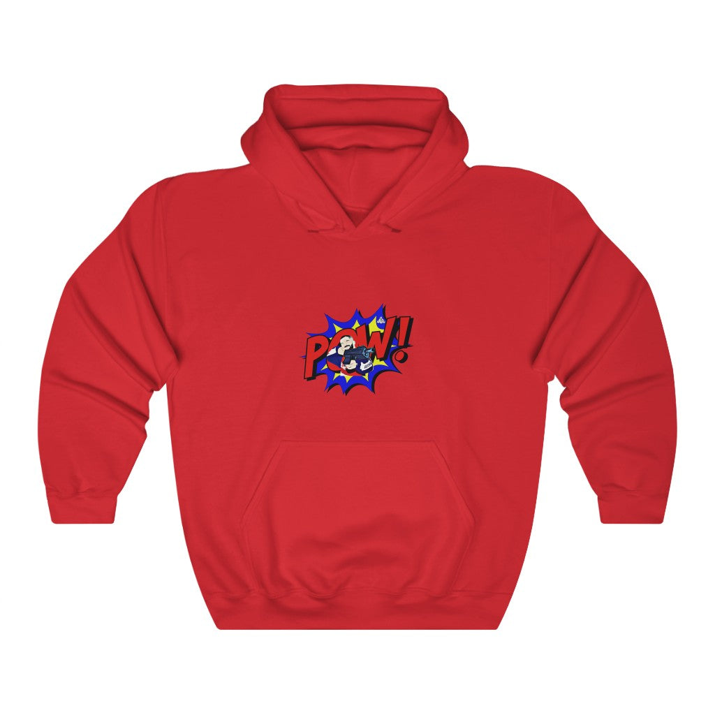 Ophishal “Comic POW 💥” T Shirt Hooded Sweatshirt