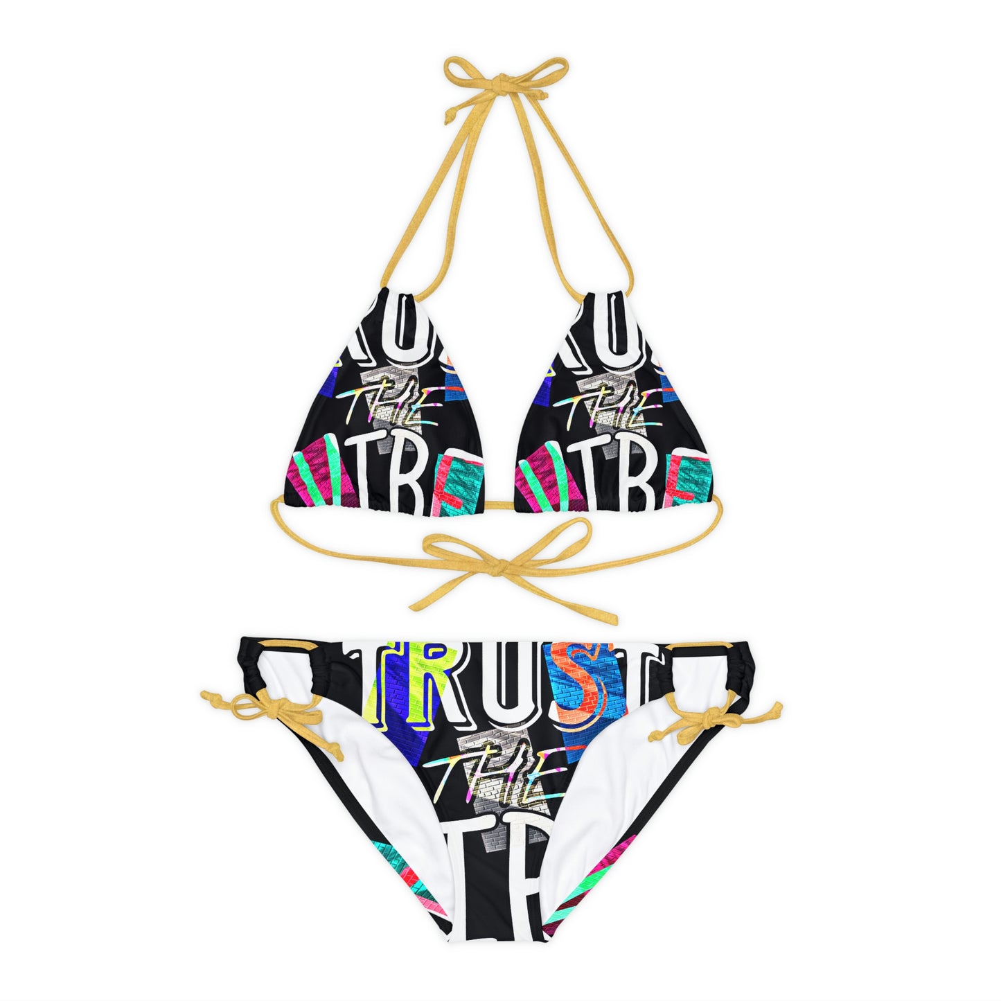 Ophishal Brand x Strappy Bikini Set