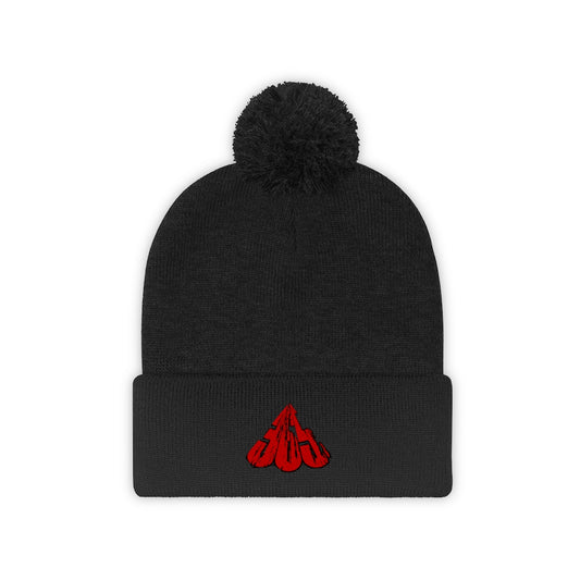 365 Grinderz Pom Pom Beanie (Embroidered)