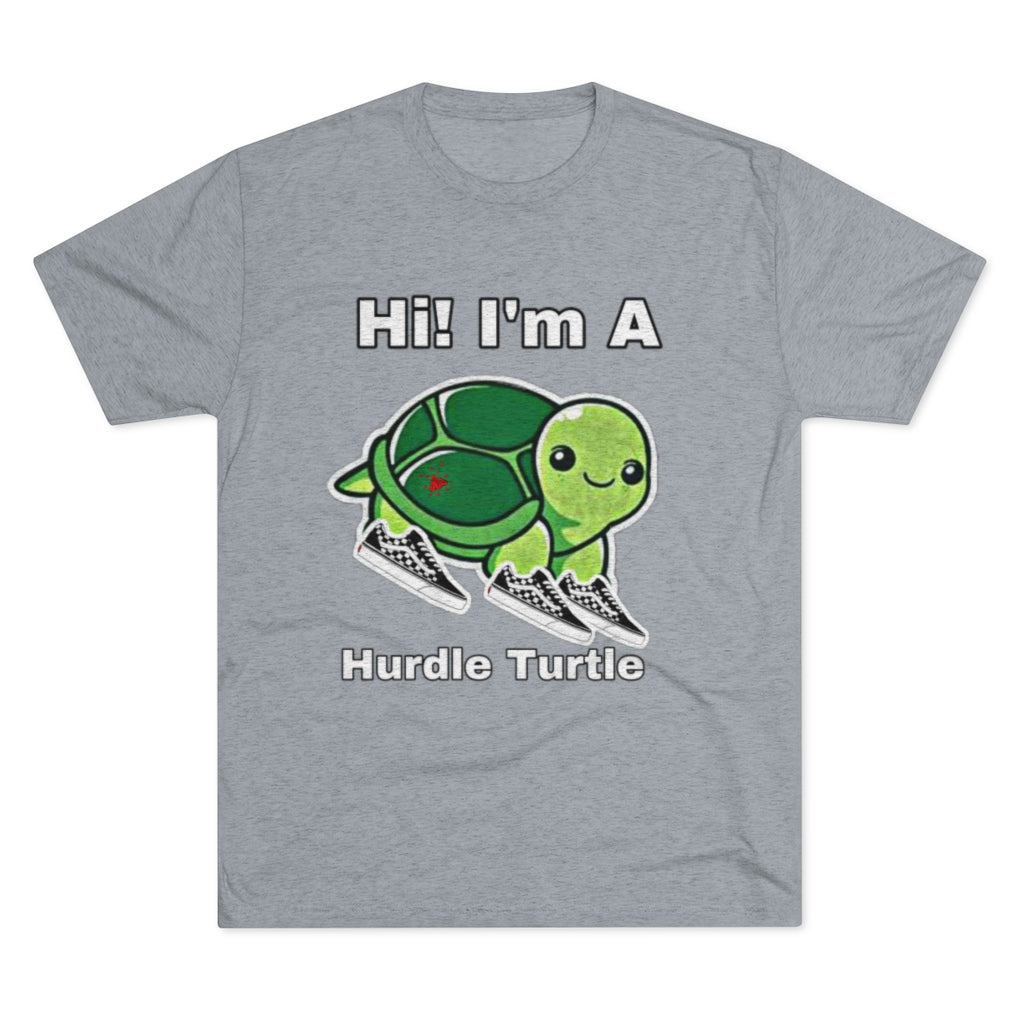 ITG365 20/20 Collection Men's “Hurdle Turtle” Tri-Blend Crew Tee