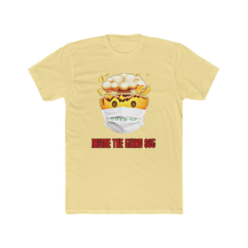 Corona Virus Emoji | Men's Cotton Crew Tee