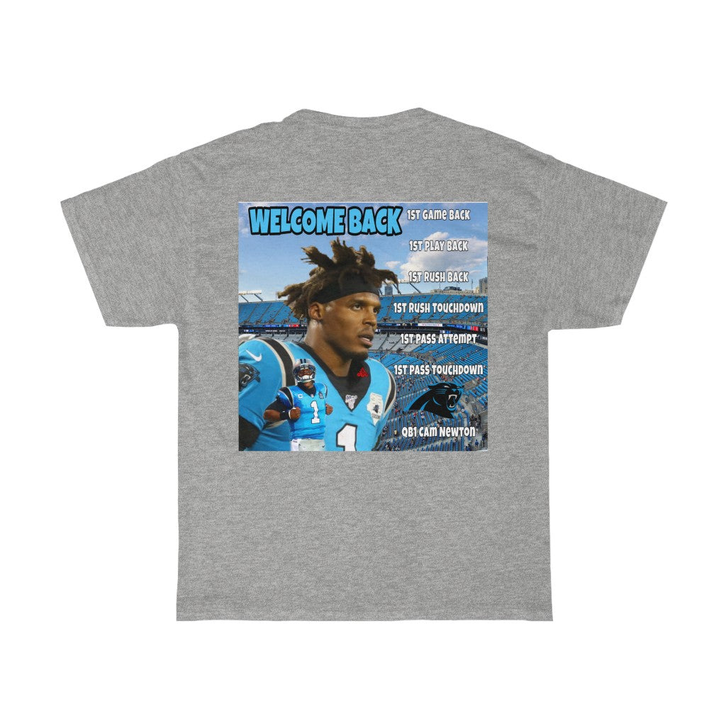 CAM NEWTON “I’M BACK!!!” T SHIRT