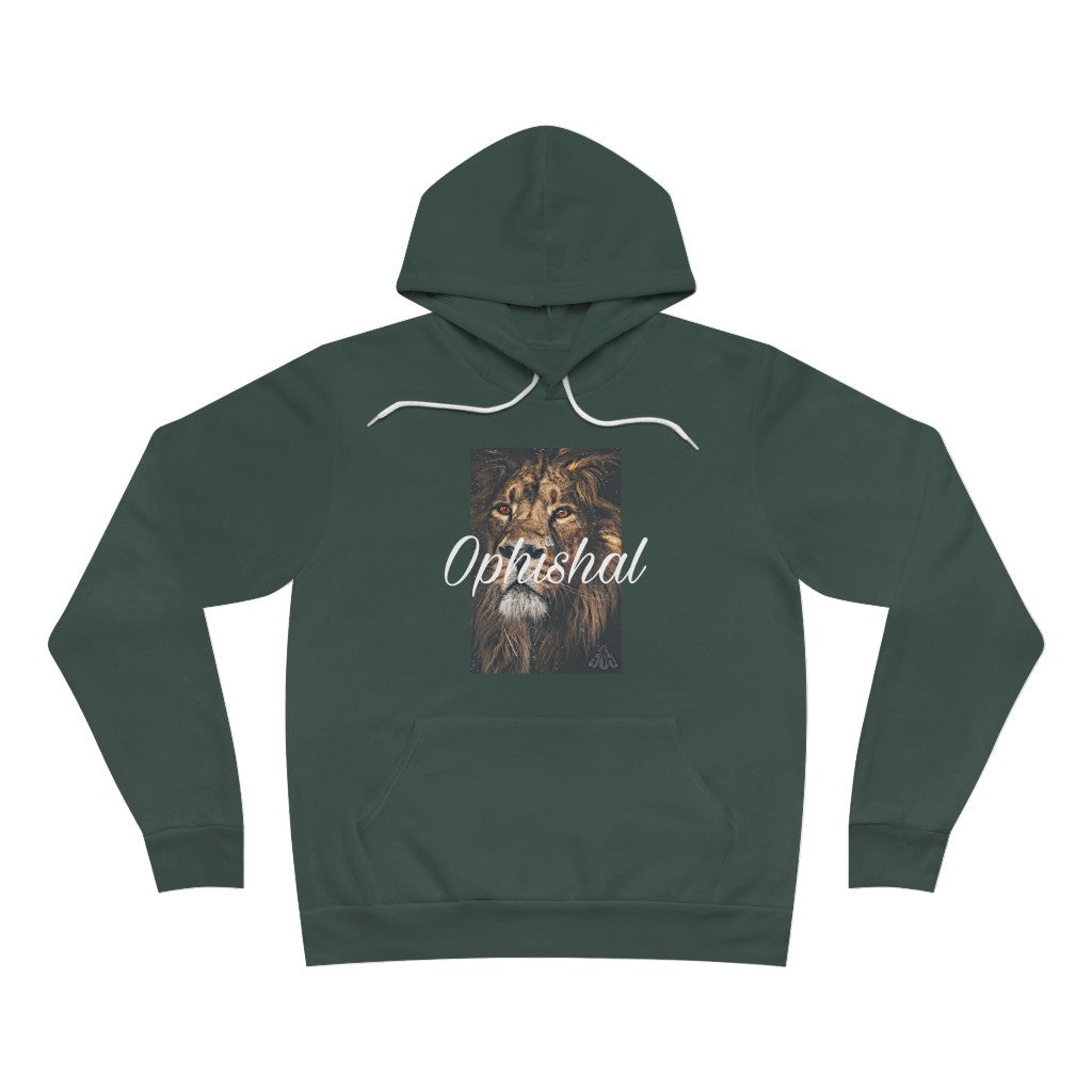 Ophishal Lion Sponge Fleece Pullover Hoodie