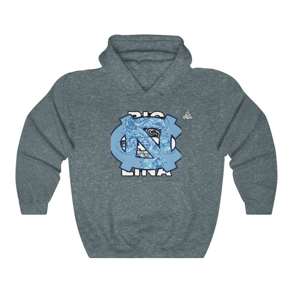 OPHISHAL "BIG CAROLINA" - Fleece Hooded Sweatshirt