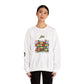 Ophishal Brand Merry Christmas and Party On, Ugly Christmas Party Sweatshirt | Festive Gag Sweater
