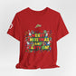 Ophishal Brand Merry Christmas and Party On Tee | ugly Christmas sweater, festive gag sweater