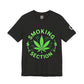 Ophishal Brand - Melting Glitch 'Smoking Section' Tee | psychedelic typography, trippy font shirt