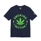 Ophishal Brand - Melting Glitch 'Smoking Section' Tee | psychedelic typography, trippy font shirt