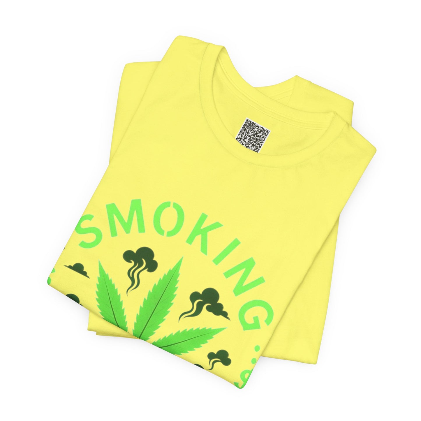Ophishal Brand - Melting Glitch 'Smoking Section' Tee | psychedelic typography, trippy font shirt