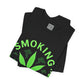 Ophishal Brand - Melting Glitch 'Smoking Section' Tee | psychedelic typography, trippy font shirt