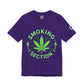 Ophishal Brand - Melting Glitch 'Smoking Section' Tee | psychedelic typography, trippy font shirt
