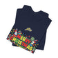 Ophishal Brand Merry Christmas and Party On Tee | ugly Christmas sweater, festive gag sweater