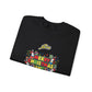 Ophishal Brand Merry Christmas and Party On, Ugly Christmas Party Sweatshirt | Festive Gag Sweater