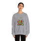 Ophishal Brand Merry Christmas and Party On, Ugly Christmas Party Sweatshirt | Festive Gag Sweater