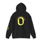 Ophishal Brand Yellow 'O' Logo Hoodie — Subtle Graphic Pullover