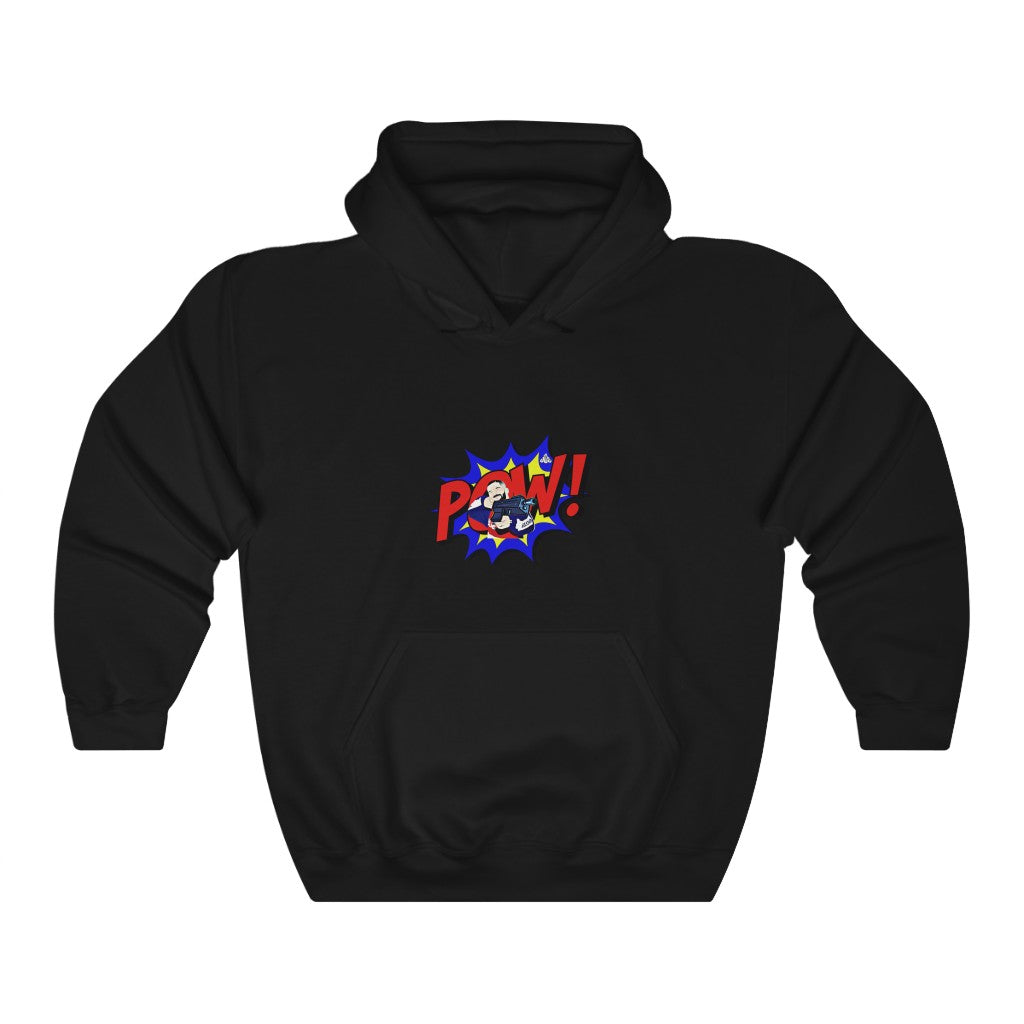 Ophishal “Comic POW 💥” T Shirt Hooded Sweatshirt