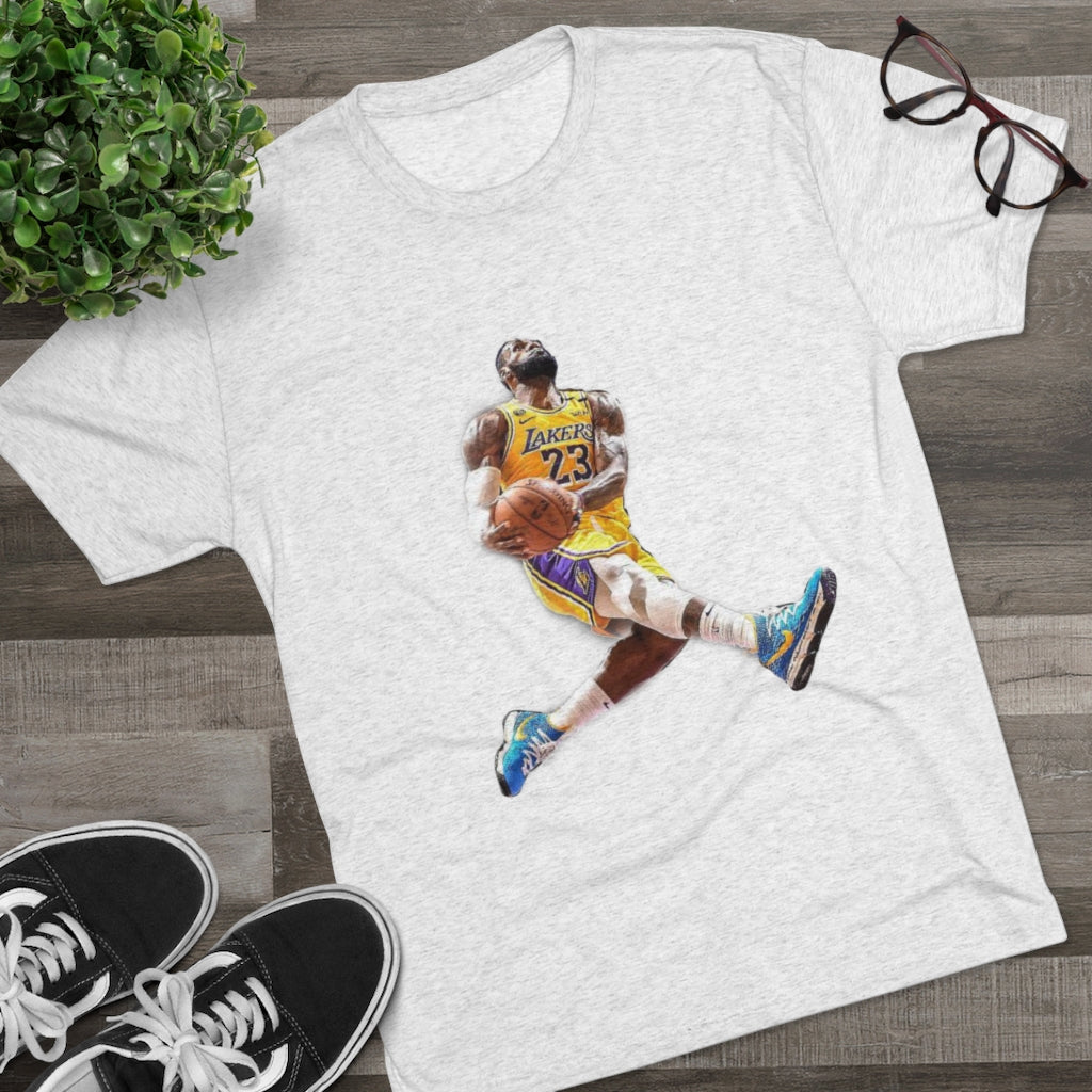 LBJ “The Logo” Men's Tri-Blend Crew Tee