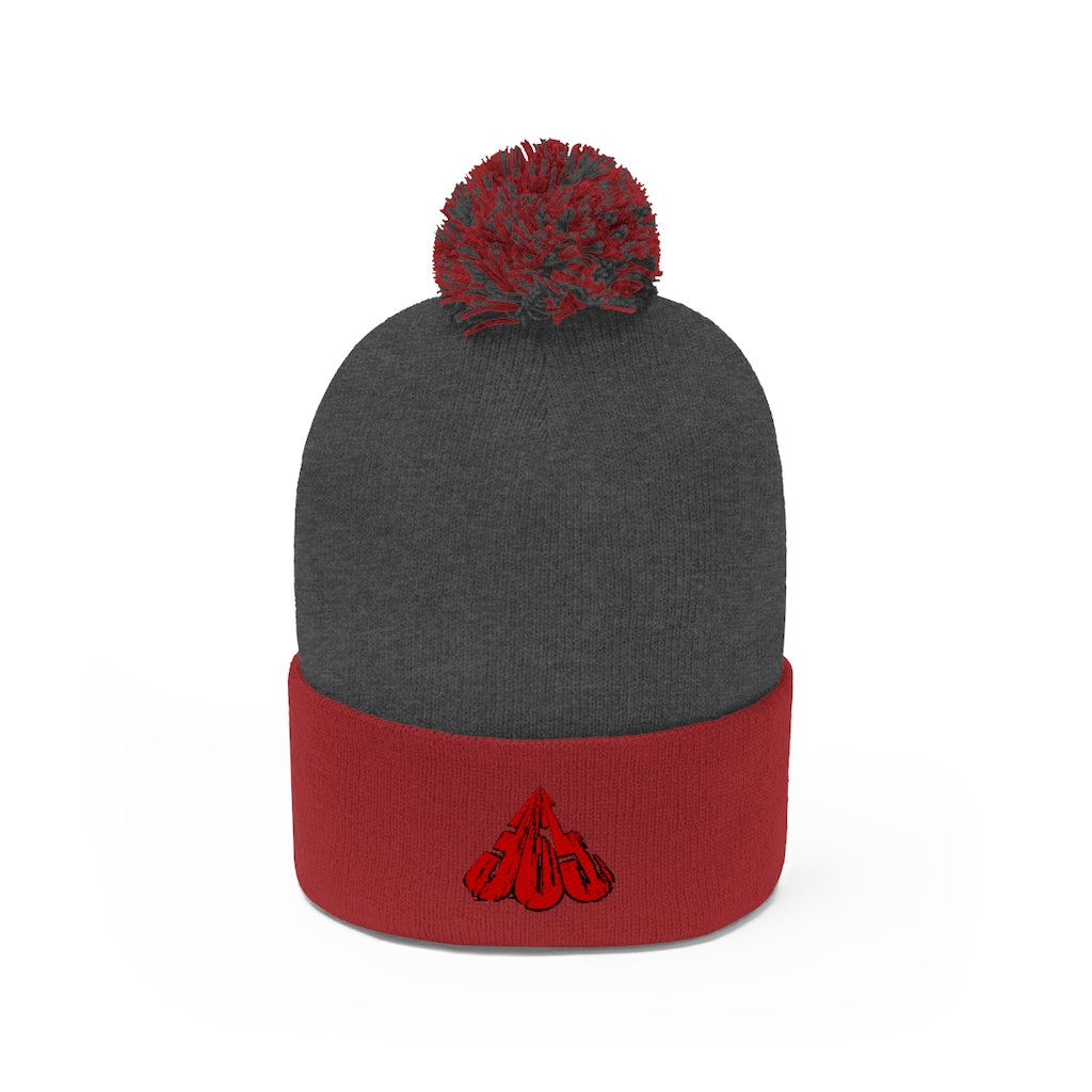 365 Grinderz Pom Pom Beanie (Embroidered)