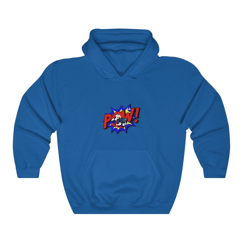 Ophishal “Comic POW 💥” T Shirt Hooded Sweatshirt