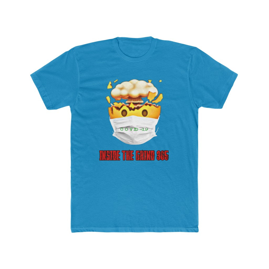Corona Virus Emoji | Men's Cotton Crew Tee