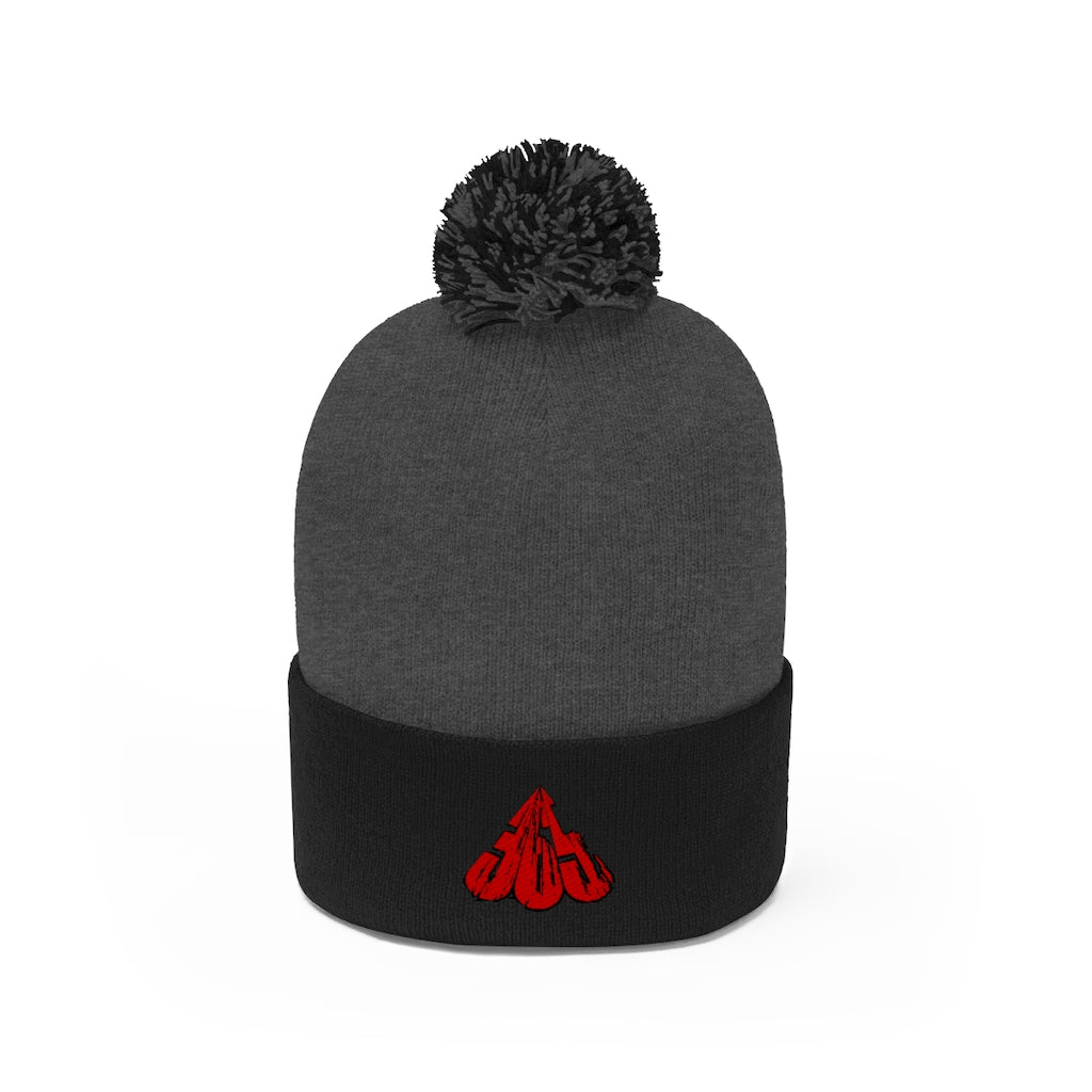365 Grinderz Pom Pom Beanie (Embroidered)