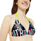 Ophishal Brand x Strappy Bikini Set