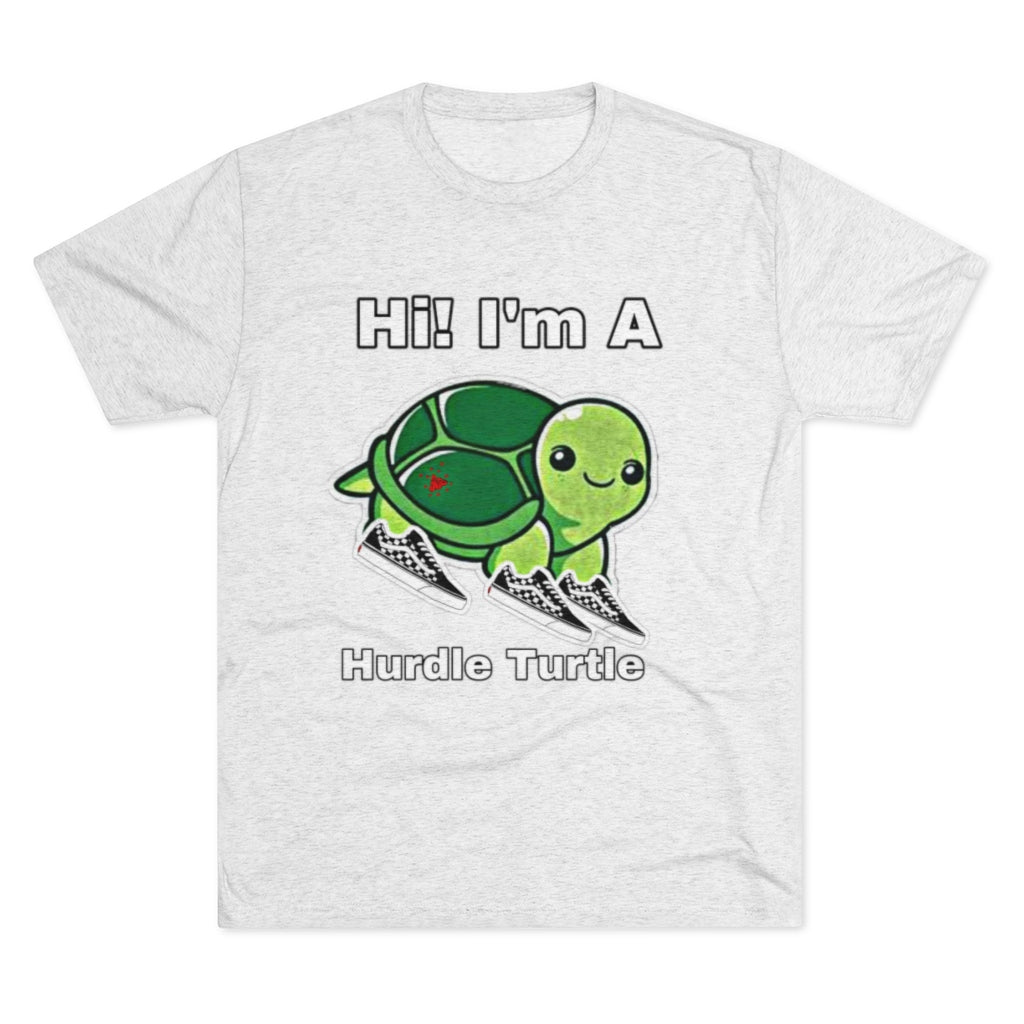 ITG365 20/20 Collection Men's “Hurdle Turtle” Tri-Blend Crew Tee